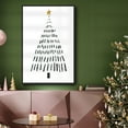 thumbnail image 6 of Christmas Tree - Framed Gallery Wrapped Holiday Canvas - 27 x 41 - Black Frame, 6 of 8