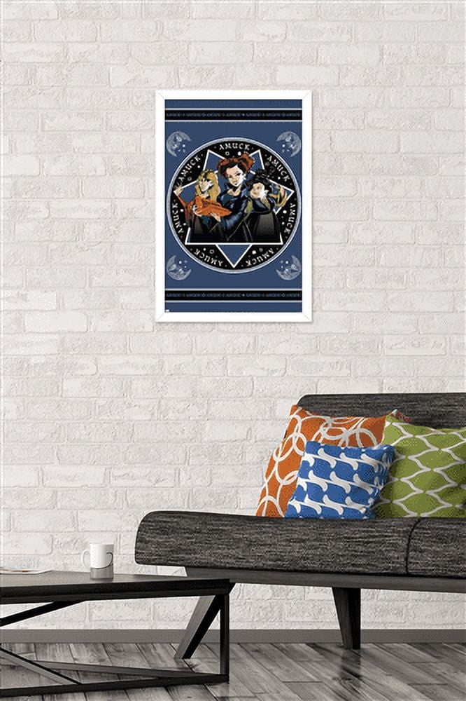 Disney Hocus Pocus - Amuck Wall Poster, 14.725" x 22.375", Framed