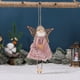 thumbnail image 5 of 1pcs Angel Hanging Doll Pendants wooden Love/Snowflakes Butterfly Wings Christmas Tree Ornaments for Holiday Party Gifts, 5 of 5