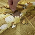 thumbnail image 4 of Ambesonne King Jigsaw Puzzle, Crown and Clouds, Heirloom-Quality Fun Activity for Family Durable Cardboard, 1000 pcs, Pale Coffee, 4 of 5