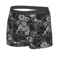 thumbnail image 5 of Goofa Rose Flowers Printed Men's Boxer Briefs Underwear, Moisture-Wicking Underwear, Trunk,Soft and Breathable Cotton Underwear-, 5 of 9