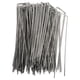 thumbnail image 2 of 100 Uds estacas de jardín en forma de U, estacas de paisaje de acero galvanizado, pines para barrera contra malas hierbas, decoraciones de tela de césped, rugosidad de 2,5mm/0,10 pulgadas, 2 of 13