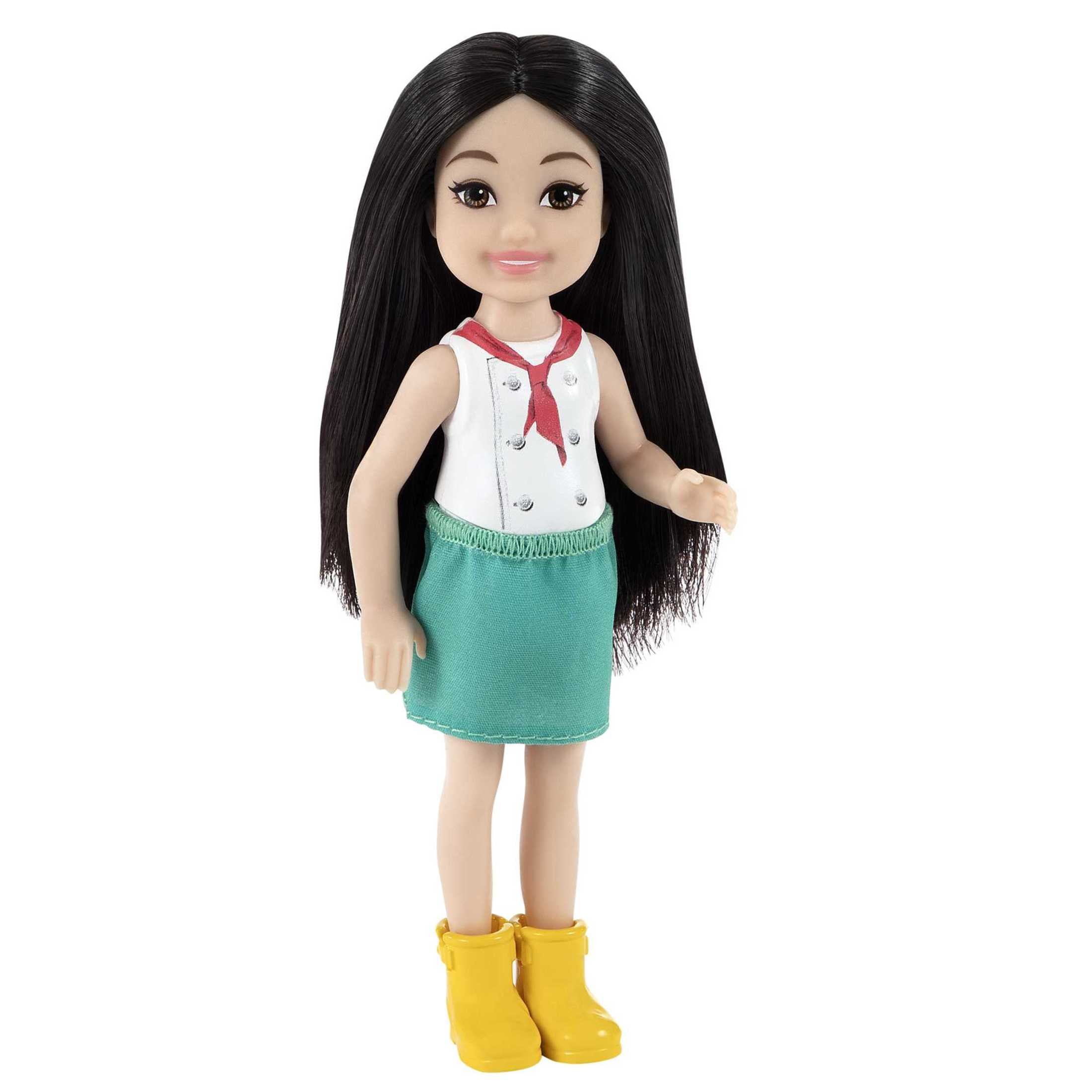 Barbie Chelsea Can Be Brunette Doll & Pizza Chef Playset