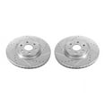 thumbnail image 2 of Power Stop Front Pair of Drilled and Slotted Brake Rotors AR82145XPR, 2 of 4