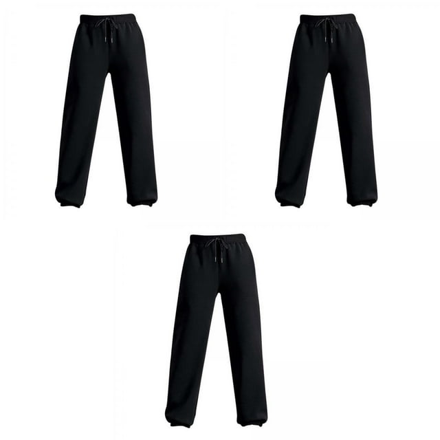 Pantalones de Chándal con Suave de 3 Piezas Pantalones de Chándal para Mujer Jogging