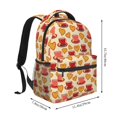 thumbnail image 2 of Pofeuu Cups of Tea Print Backpack for Men and Women - Basic Bookbag Casual Daypack Backpacks for College Work Travel-One Size, 2 of 5