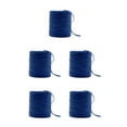 thumbnail image 1 of kurtrusly Vibrant Colors Creative DIY Projects With Solid Crochet Yarn Wide Application Natural Paper Ribbon sapphire blue 5Set, 1 of 6