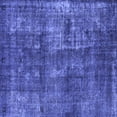 thumbnail image 1 of Ahgly Company Indoor Square Oriental Blue Industrial Area Rugs, 8' Square, 1 of 4