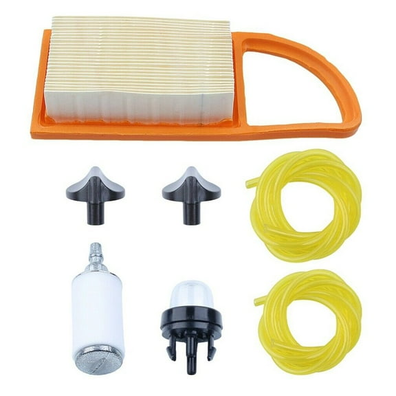 Air Filter Primer Bulb For Stihl BR600 BR550 BR500 Carb Choke Knob Air Fuel Filter Line 4282 182 9500 Garden Power Tool Parts