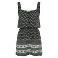 thumbnail image 4 of LASCANA Women's Patterned Button Detail Romper, 4 of 5
