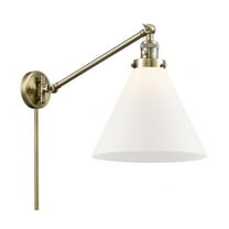 Innovations Lighting - Cone - 1 Light Swing Arm Wall Sconce In Industrial