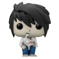 thumbnail image 1 of 2025 Recién llegado FUNKO POP Death Note Light #216 RYUK #217 #218 L con pastel #219 Figura de acción Juguete Muñecas de vinilo coleccionables Juguetes de películas, 1 of 5
