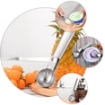 thumbnail image 4 of Shisuyan 2pcs Stainless Steel Ice Cream Scoops Fruit Scoops Fruit Scooper for Home Use, 4 of 8