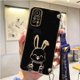 thumbnail image 3 of Rabbit Holder Lanyard Phone Case For Xiaomi Redmi Note 11 8 12 10 9 Pro Max 12 4G 5G 10s 11s 9A 9T 9C Nfc Stand Strap Cover, 3 of 5