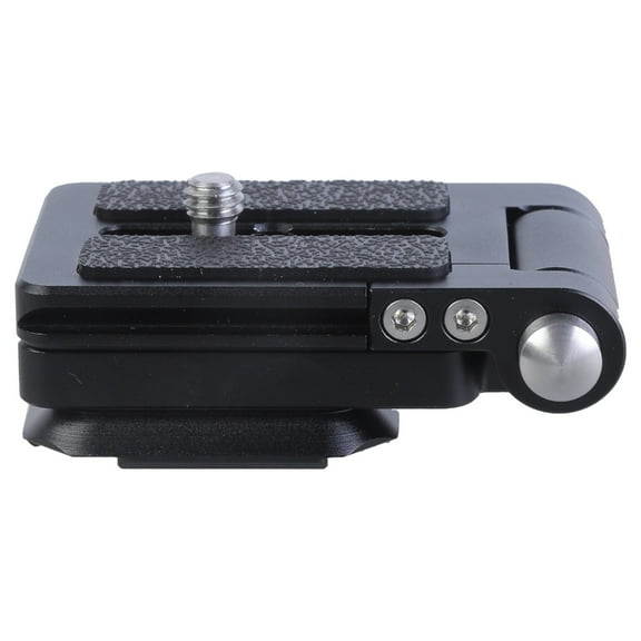 Foldable DSLR Camera L Bracket Camera Quick Release Plate Solid Constructions