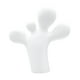 thumbnail image 4 of Escultura abstracta de pie, adorno de escritorio, elegante, novedoso, creativo, moderno, estatua Blanco grande, 4 of 9