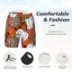 thumbnail image 3 of Fotbe Various Pumpkins Traje de Baño para Hombre – Shorts de Natación de Secado Rápido con Forro y Bolsillos-X-Large, 3 of 6