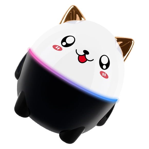 Humidificador lindo para mascotas, humidificador de escritorio con iluminación hidratante de niebla fina para dormitorio, oficina, Panda de 230ml