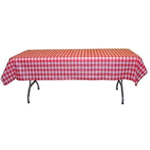 Firefly Imports Homeford Party Plastic Rectangular Table Covers Gold 54-Inch by 108-Inch