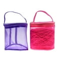 thumbnail image 5 of S Knitting Yarn Storage Bag Holder Portable Accessories Organizer Tote Travel Weave Purple, 5 of 6