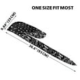thumbnail image 2 of WIRESTER Polyester Durag Cap Straps Headwraps with Long Tail and Wide Straps - Skull Crossbones, 2 of 6