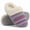 Purple, variant on Memory Foam Fuzzy Slippers for Women, Comfy Wool-Like Lined Chenille House Shoes for Indoor Bedroom and Outdoor, Pink