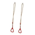 thumbnail image 4 of Anillas de gimnasia, equipo de entrenamiento de fuerza, ejercicio en casa, fitness, accesorios para patios infantiles, patio trasero para niños Rojo, 4 of 8