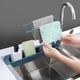 thumbnail image 4 of Para Fregadero, Escurridor De Esponja Para Jabón, Cesta De Almacenamiento, Soporte Para Grifo, Soporte Ajustable Para Baño, Fregadero, Accesorios De Cocina Eigraketly  HA043565-01, 4 of 6
