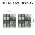 thumbnail image 2 of 3D Self Adhesive Tiles for Bathroom Kitchen Wall Tile Edges - 20 Sheet, 2 of 5