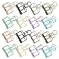 thumbnail image 2 of Clips de Liant Creux, Clips de Liant Multicolores Durables Élégants de Mode Simple, pour la Cuisine de Bureau, 2 of 8