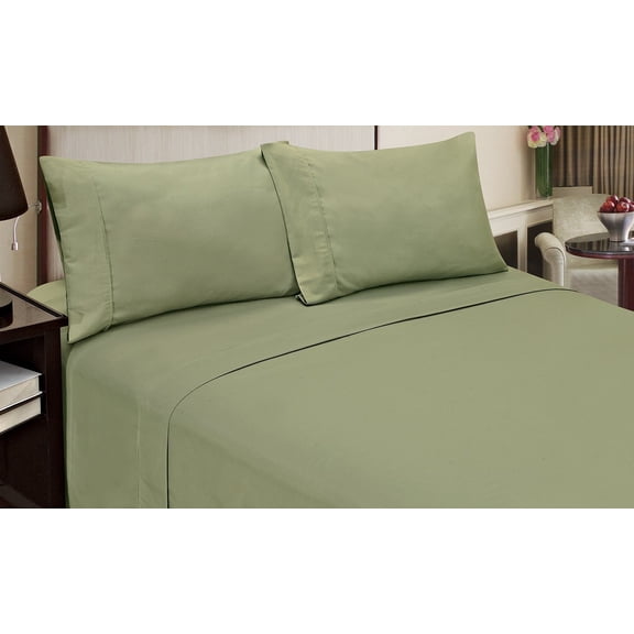 Home Dynamix Jill Morgan Fashion Sheet Set-Green-Twin