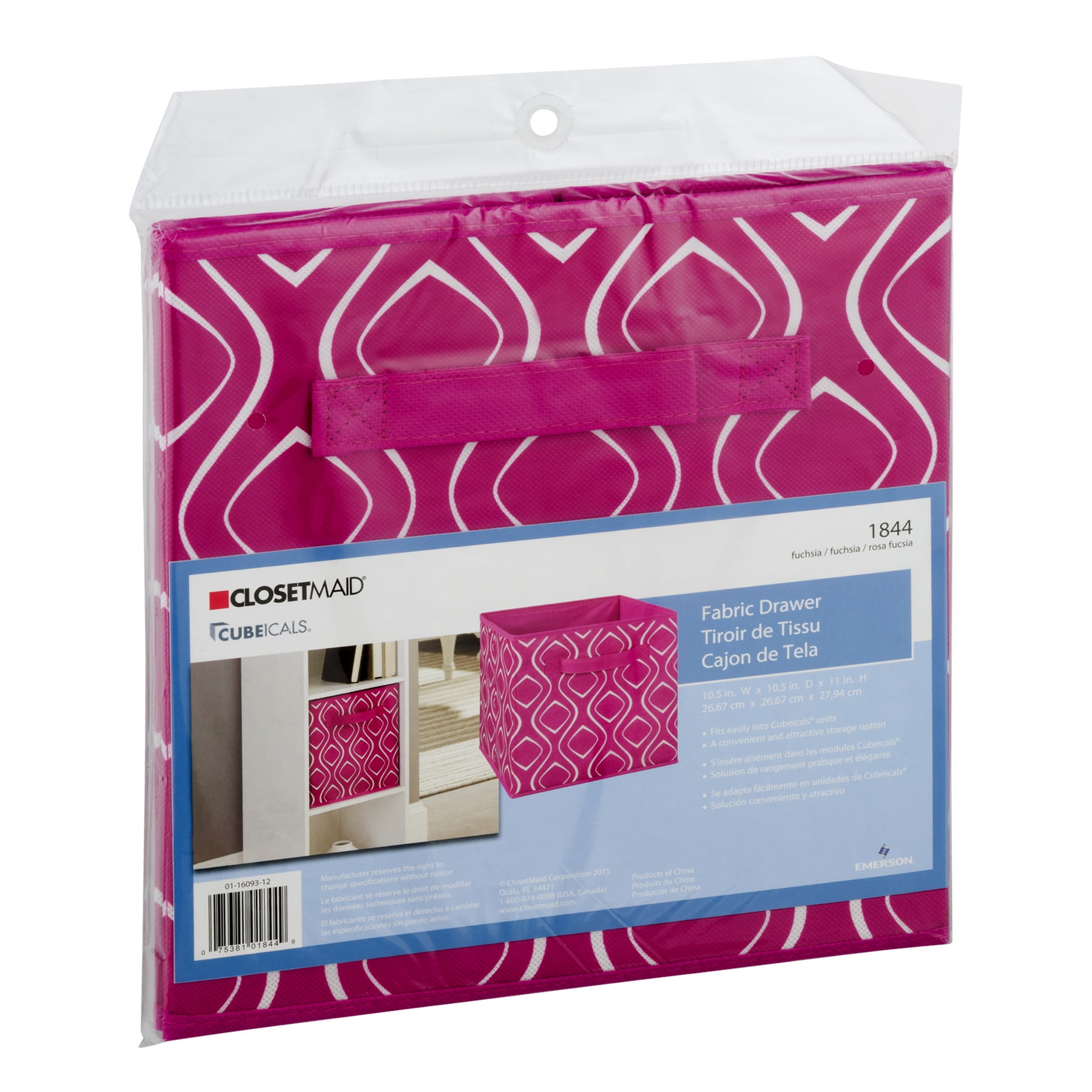 Closetmaid Blue Fabric Drawer Walmart Com