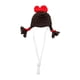 thumbnail image 1 of Gorro de hámster, gorro de animal de punto, adorable gorro para mascotas pequeñas, correa ajustable, diseño de ranitas, conejitos, arcoíris y zanahorias, portátil y plegable, de lana suave,, 1 of 9