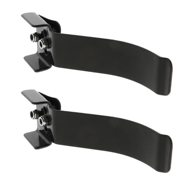 2pcs Kit de Hardware de Flexible para de material acero Inoxidable 100 Mm 110 Mm Negro