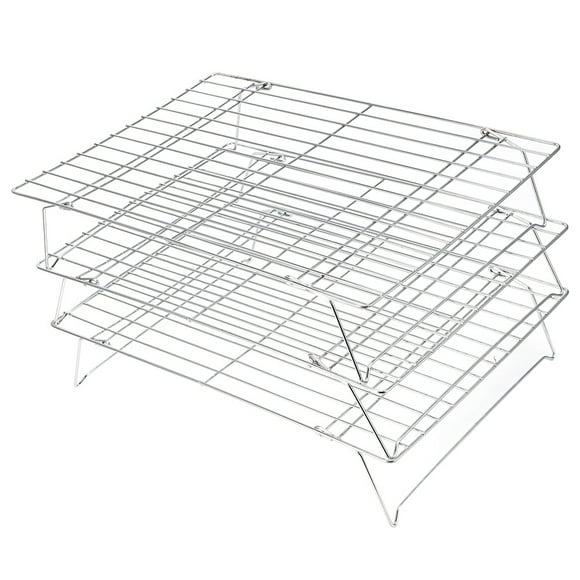 Kitchen Cooling Rack3‑Tier Cooling Rack Collapsible Cooling Rack Barbecue Grill Exceptional Craftsmanship