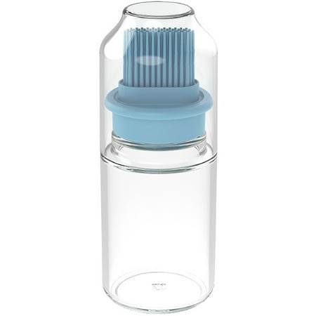 

Pgeraug oil bottle Silicone Brush Head Controllable Oil Brush Bottle Kitchen High Temperature Transparent Oil Bottle A
