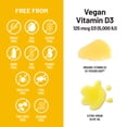 thumbnail image 6 of NatureWise Vegan Vitamin D3 5000iu + Organic Olive Oil - 60 Mini Softgels[60-Day Supply], 6 of 12