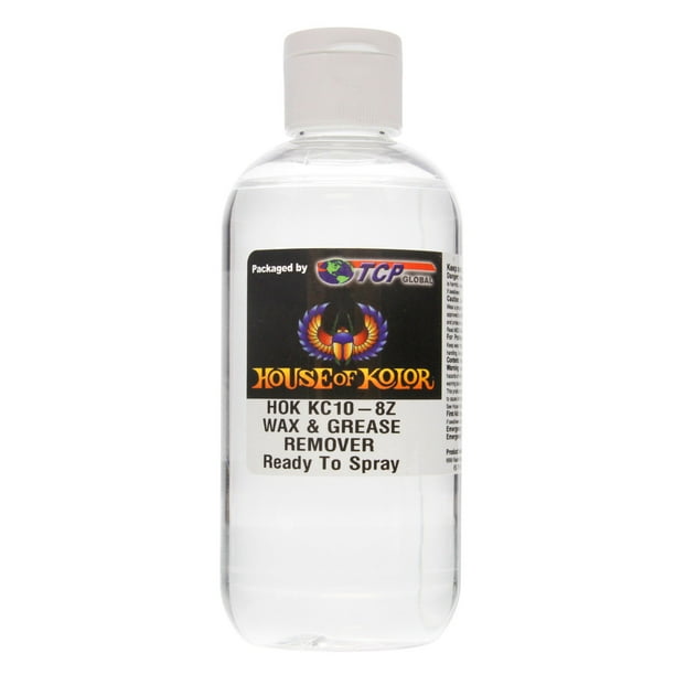 8 Ounce WAX & GREASE REMOVER KC10/KC10 HOUSE OF KOLOR