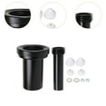thumbnail image 6 of Fancyes Toilet Drain Pipe Flush Pipe Easy to Install Wear Resistant Maintenance Toilet Attachments Toilet Tank Connector Set for Home Type B, 6 of 8