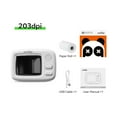 thumbnail image 3 of Peripage A2 Mini Thermal Printer Pocket Label Maker All in One BT Connect Adhesive DIY Date icture Photo Label Memo Notes Journal Receipt with 1pcs Thermal Paper Roll Compatible with Androi, 3 of 7