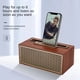 thumbnail image 5 of Altavoz Bluetooth con Diseño de Madera Vintage FM/AM, Subwoofer Inalámbrico, Radio Portátil, Estéreo, Soporte para Teléfono, Altavoz, 5 of 6