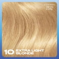thumbnail image 2 of Clairol Nice'n Easy Permanent Hair Color Cream, 10 Extra Light Blonde, Hair Dye, 1 Application, 2 of 10