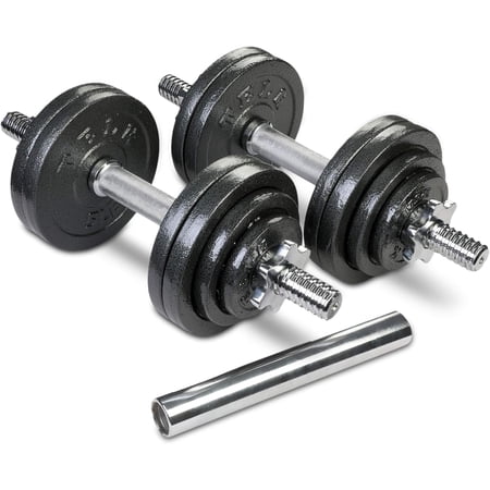 TELK Adjustable Dumbbells, Available for 45, 65, 105 and 200 lbs