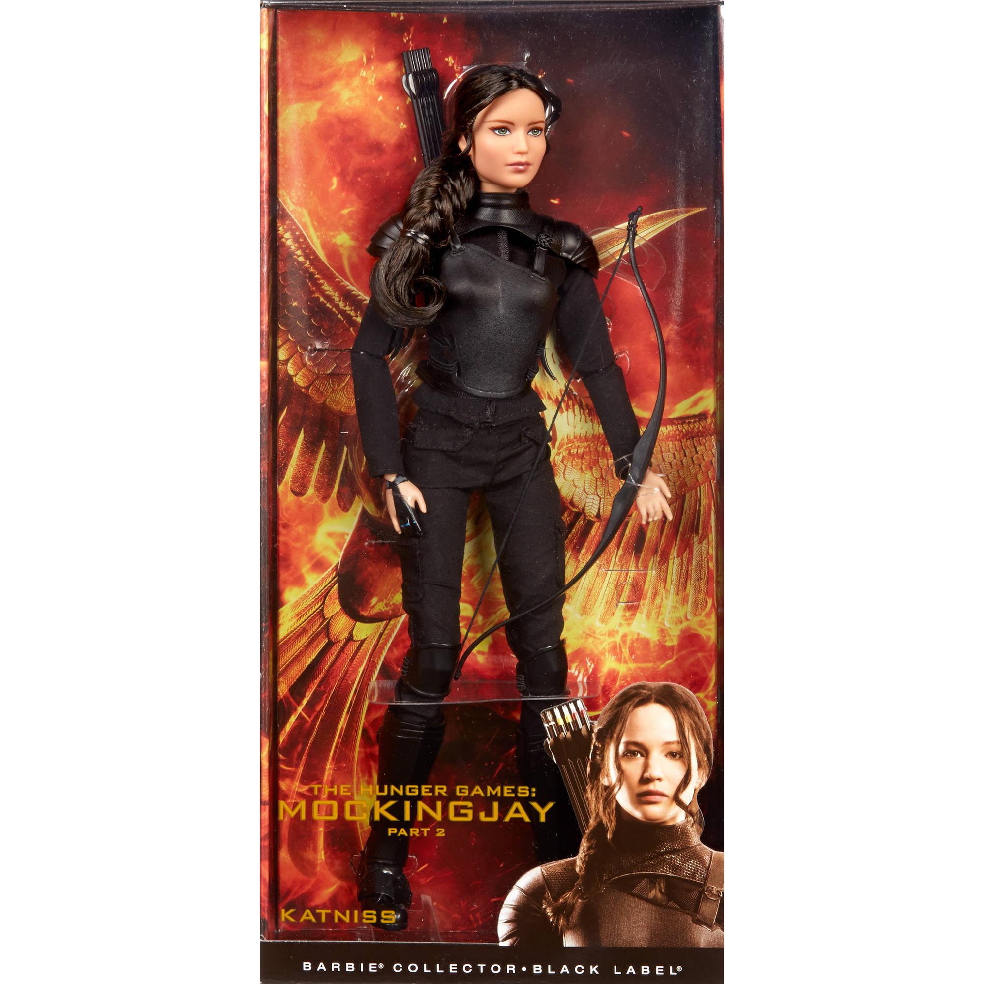 fax Evolve sporadisk Barbie Hunger Games Mockingjay Part 2 Katniss Everdeen Doll - Walmart.com