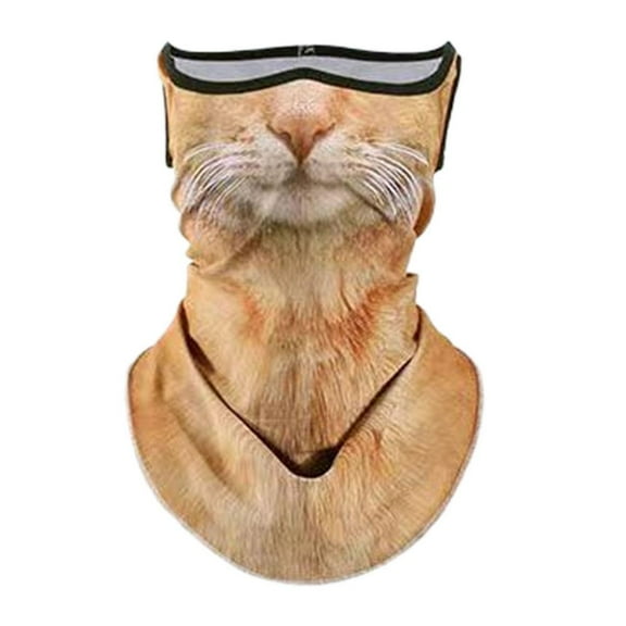 3D Printed Scarf Triangle Face Mask Hanging Ear Cycling Sports Hiking Runni GXP J8V7