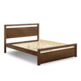 thumbnail image 4 of Grain Wood Furniture Loft Queen Size Solid Wood Bed, Brushed Mocha, 4 of 7