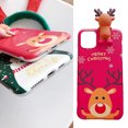 thumbnail image 2 of Christmas Mobile Phone Case Snowflake Santa Claus TPU Protective Cover, Replacement for iPhone 11 6.1, Type 1 Workhe, 2 of 9
