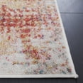 thumbnail image 3 of SAFAVIEH Phoenix Maralyn Abstract Area Rug, Ivory/Blue Rust, 4'5" x 6'5", 3 of 8
