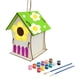 thumbnail image 2 of Casa de pájaros creativa para niños, juego de casa de pájaros de madera para pintar y construir, manualidades para niños C, 2 of 9