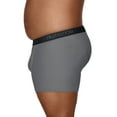 thumbnail image 4 of Fruit of the Loom Big Men's Cotton Stretch Boxer Briefs, 6-Pack, 4 of 8